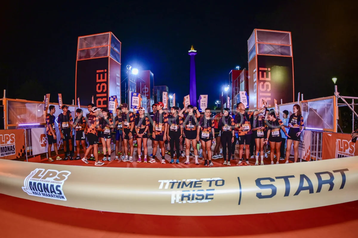 Jakarta Semakin Mendunia Lewat LPS Monas Half Marathon 2025