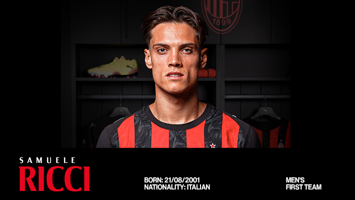 Samuele Ricci Bergabung Milan, Kenakan Nomor 4 di San Siro