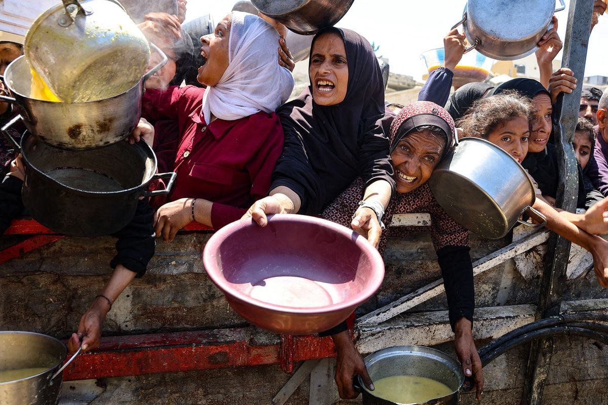 kelaparan di Gaza